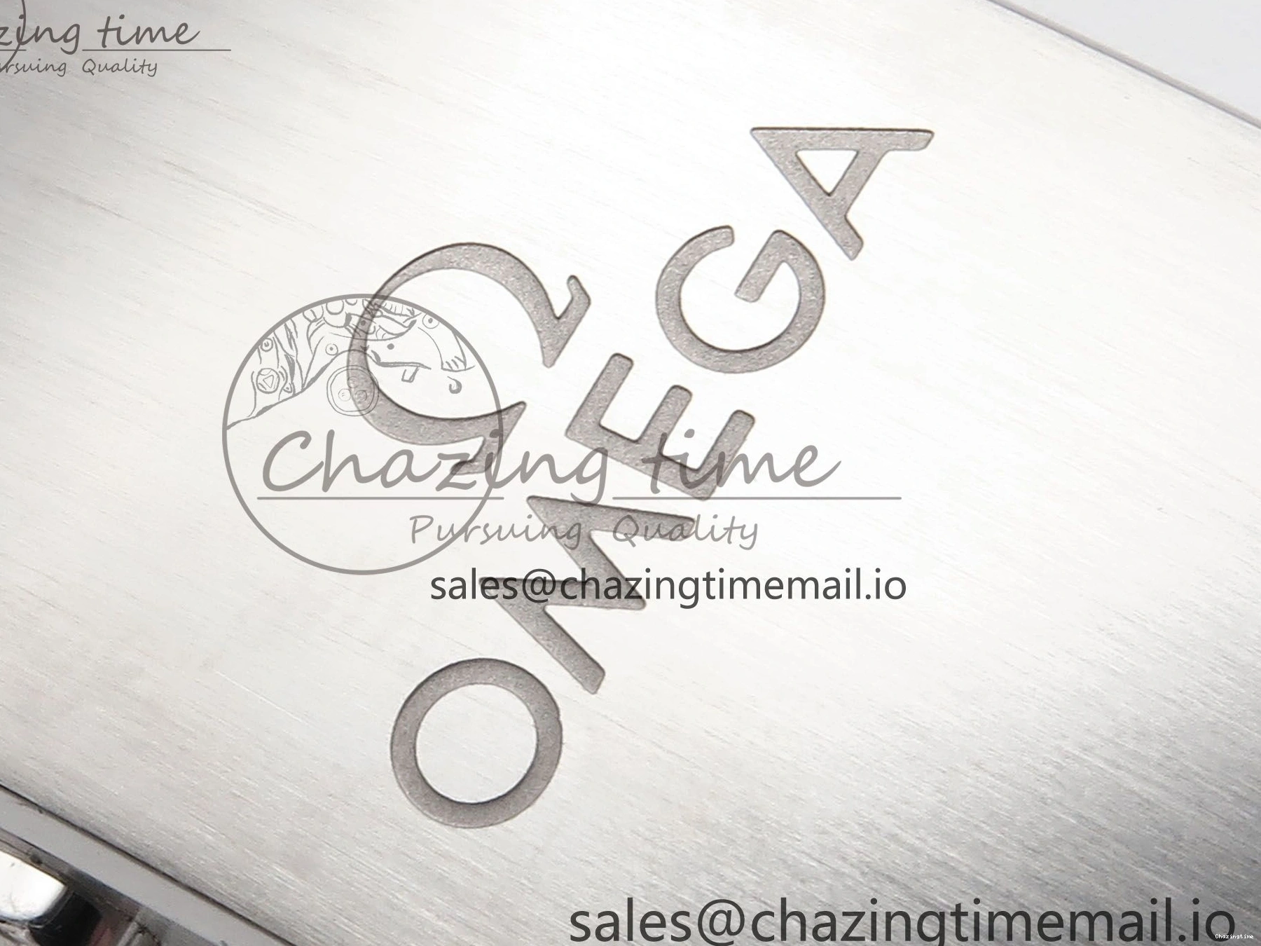 0306 Seamaster 300m Chrono SS YG OMF 1:1 Best Edition Blue Dial on SS YG Bracelet A Seasonal 7691